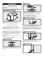 Preview for 16 page of KitchenAid KDTM354EBS Installation Instructions Manual