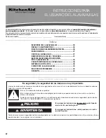 Preview for 22 page of KitchenAid KDTM384ESS User Instructions