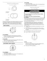 Preview for 7 page of KitchenAid KE00562 Use & Care Manual