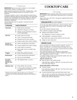 Preview for 9 page of KitchenAid KE00562 Use & Care Manual