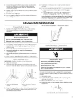 Preview for 5 page of KitchenAid KEB Installation Instructions Manual