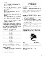 Preview for 9 page of KitchenAid KEB276 Use & Care Manual