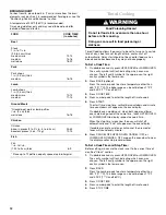 Preview for 12 page of KitchenAid KEB276 Use & Care Manual