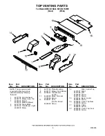 Предварительный просмотр 6 страницы KitchenAid KEBC147KBL0 Parts List