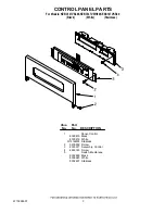 Preview for 3 page of KitchenAid KEBC147VBL00 Parts List