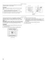 Preview for 20 page of KitchenAid KEBC149BSS Use & Care Manual