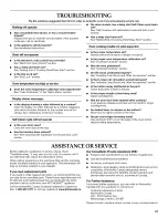 Preview for 21 page of KitchenAid KEBC149BSS Use & Care Manual