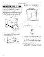 Предварительный просмотр 14 страницы KitchenAid KEBC149BSS0 Installation Instructions Manual