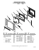 Предварительный просмотр 4 страницы KitchenAid KEBC247KBL02 Parts List