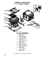 Предварительный просмотр 5 страницы KitchenAid KEBC247KBL02 Parts List