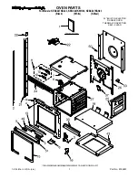 Предварительный просмотр 1 страницы KitchenAid KEBC247KBL03 Parts List