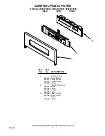 Preview for 3 page of KitchenAid KEBC247KBL03 Parts List