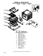 Предварительный просмотр 5 страницы KitchenAid KEBC247KBL03 Parts List