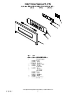 Предварительный просмотр 3 страницы KitchenAid KEBC247KBL07 Parts List