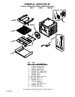 Предварительный просмотр 5 страницы KitchenAid KEBC247KBL07 Parts List