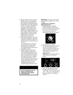 Preview for 14 page of KitchenAid KEBI100V Use And Care Manual