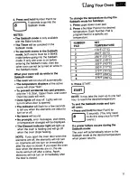 Preview for 11 page of KitchenAid KEBI101D Use And Care Manual