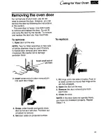 Preview for 31 page of KitchenAid KEBI101D Use And Care Manual