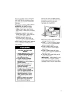 Preview for 11 page of KitchenAid KEBI141X Use And Care Manual