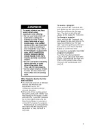 Preview for 17 page of KitchenAid KEBI141X Use And Care Manual