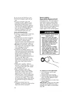 Preview for 24 page of KitchenAid KEBI141X Use And Care Manual