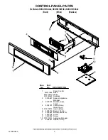 Предварительный просмотр 3 страницы KitchenAid KEBK101SBL02 Parts List