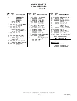 Preview for 2 page of KitchenAid KEBK101SSS03 Parts List