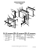 Предварительный просмотр 4 страницы KitchenAid KEBK206SWH02 Parts List