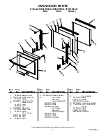 Предварительный просмотр 4 страницы KitchenAid KEBK276SBL02 Parts List