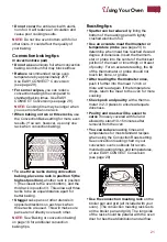 Preview for 21 page of KitchenAid KEBS107D Use And Care Manual