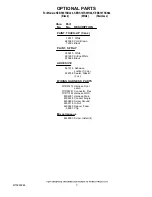 Preview for 7 page of KitchenAid KEBS107SBL04 Parts List