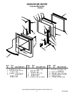 Предварительный просмотр 4 страницы KitchenAid KEBS107SSS03 Parts List