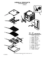 Предварительный просмотр 5 страницы KitchenAid KEBS107SSS03 Parts List