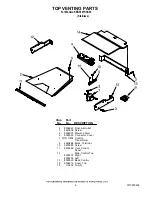 Предварительный просмотр 6 страницы KitchenAid KEBS107SSS03 Parts List