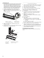 Preview for 16 page of KitchenAid KEBS109E Installation Instructions Manual