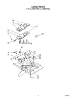 Preview for 8 page of KitchenAid KEBS177SBL0 Parts List