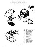 Предварительный просмотр 5 страницы KitchenAid KEBS177SBL00 Parts Manual