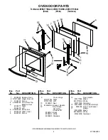 Предварительный просмотр 4 страницы KitchenAid KEBS177SBL04 Parts List