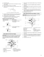 Предварительный просмотр 11 страницы KitchenAid KEBS207B Installation Instructions Manual