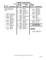 Preview for 4 page of KitchenAid KEBS207BAL1 Parts List