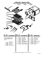 Preview for 10 page of KitchenAid KEBS207BAL1 Parts List