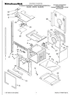 Preview for 1 page of KitchenAid KEBS207DAL1 Parts List