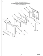 Preview for 6 page of KitchenAid KEBS207DAL1 Parts List