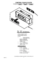 Предварительный просмотр 3 страницы KitchenAid KEBS207DAL4 Parts List