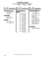 Preview for 7 page of KitchenAid KEBS207DBL7 Parts List