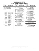 Предварительный просмотр 4 страницы KitchenAid KEBS208BAL1 Parts List