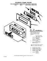 Preview for 3 page of KitchenAid KEBS208DBL10 Parts List