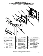 Preview for 4 page of KitchenAid KEBS208DBL10 Parts List