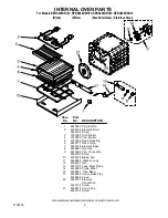 Preview for 5 page of KitchenAid KEBS208DBL10 Parts List