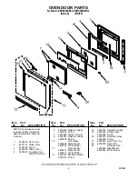 Предварительный просмотр 4 страницы KitchenAid KEBS208DBL2 Parts List